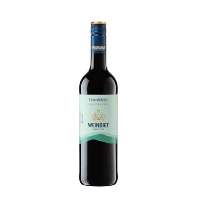 Produktbild Weinbiet Manufaktur fruchtiger Dornfelder Rotwein halbtrocken 750ml
