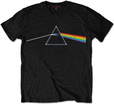 Produktbild von Pink Floyd - "Dark Side Of The Moon" T-Shirt für Herren/Damen Uni RO2316 (L) (Schwarz)