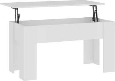 Obrázok produktu pre vidaXL Konferenčný stolík biely 101x49x52 cm Drevo Materiál