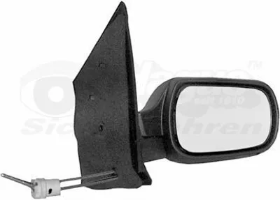 Produktbild von VAN WEZEL 1805814 Außenspiegel Seitenspiegel Rechts für FORD Fiesta Mk5 Schrägheck (JH1, JD1, JH3, JD3) Konvex Grundiert