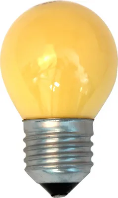 Produktbild von Tropfen Glühbirne 5W E27 Gelb Glühlampe Deco 5 Watt Glühbirnen Kugel
