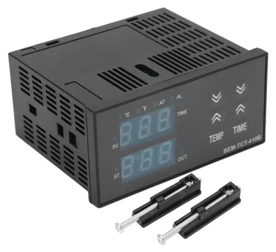 Productafbeelding van BERM Temperatuurregelaar-set, digitale display, type K, 100–240 V, voor warmpersmachine
