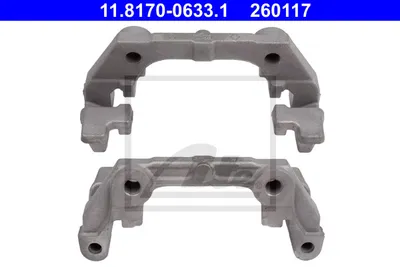 Produktbild von ATE 11.8170-0633.1 Bremssattel-Träger Halter Hinten für OPEL Vectra C Caravan (Z02) Vectra C Limousine (Z02) Signum CC (Z03) Vectra C CC (Z02)