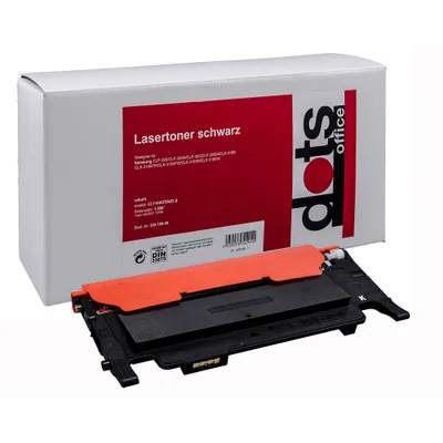 Produktbild von dots schwarz Toner kompatibel zu SAMSUNG CLT-K4072S (SU128A)