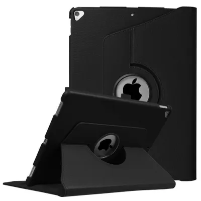 Produktbild von Fintie Hülle für iPad Pro 12.9 Zoll (2. und 1. Generation, Modell 2017 und 2015) - 360 Grad Rotierend Schutzhülle Smart Stand Cover Case mit Auto Schlaf/Wach Funktion, Schwarz