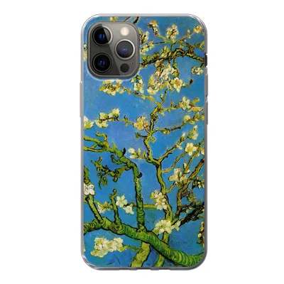 Produktbild von MuchoWow® Handyhülle Schutzhülle Hülle für iPhone 13 Pro Mandelblüte - Vincent van Gogh Silikon Softcase Handy Hülle - Handy-Tasche