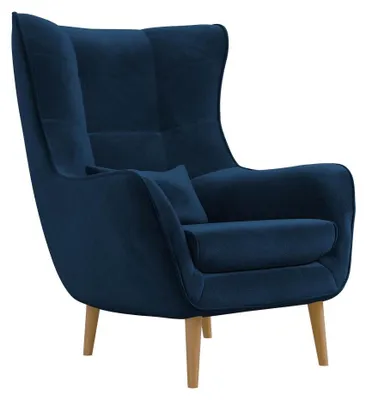 Produktbild von MIRJAN24 Polstersessel Estjano, Ohrensessel, Relaxsessel, Stilvoll Wohnzimmer Sessel (Farbe: Kronos 09)