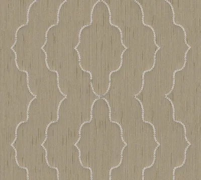 Produktbild von Architects Paper Luxustapete Wall Fashion Textiltapete braun silber 3,20 m x 0,53 m