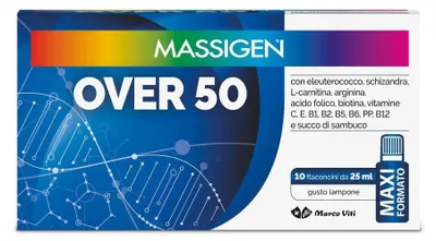 Imagen del producto de MASSIGEN OVER 50, 10 viales de 25 ml