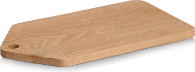 Produktbild von ZELLER 25683 Schneide-/ Servierbrett, Eiche, ca. 36,3 x 20,3 x 1,5 cm