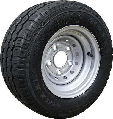 Rad + Reifen 195/55 R10C Zoll 6,00I x 10H2 Maxxis 66,5/112/5
