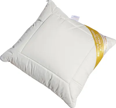 Produktbild von Merino Zirbenholz Kopfkissen 40x40 cm Zirbenkissen Wohlfühlkissen mit Zirbenduft