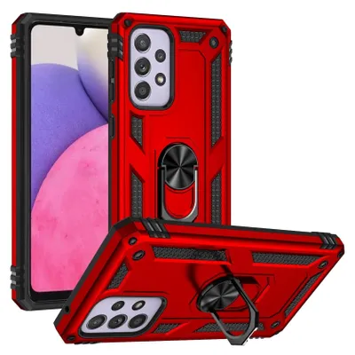 Immagine prodotto di Custodia per cellulare Armor Shield per Samsung Galaxy A33 5G Custodia ultra ibrida Custodia per cellulare, rosso