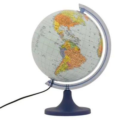 Immagine prodotto di Globo politico illuminato, 25 cm, in slovacco