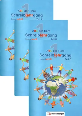Produktbild von ABC der Tiere 1 - Schreiblehrgang Grundschrift, Teil A, B und C · Neubearbeitung
