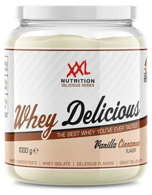 Productafbeelding van XXL Nutrition Whey Delicious Vanilla Cinnamon (1000 gr)