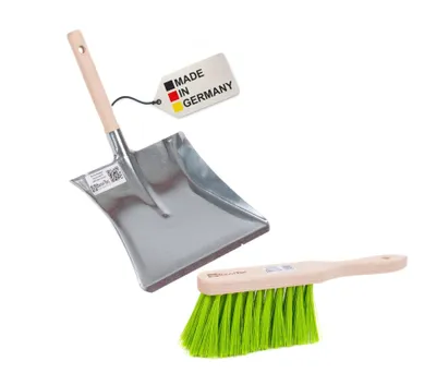Produktbild von Garten Kehrgarnitur Kehrschaufelgarnitur Set und Handfeger Kehrschaufel Kehrset