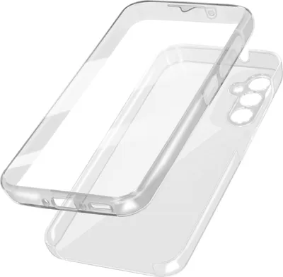 Produktbild von Avizar, 360° Rundum-Schutzhülle (Vorder- und Rückseite) für Samsung Galaxy A54 5G, Transparent