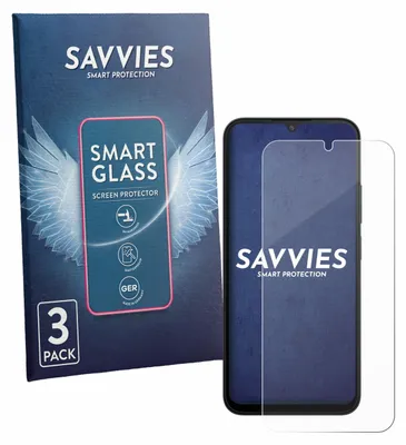 Produktbild von 3x Savvies Schutzglas Folie für Xiaomi Redmi A7 Pro 9H Panzer Schutzfolie Glas Displayschutz klar transparent
