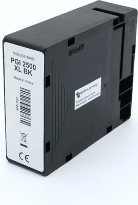 Produktbild von black Tinte/Tintenpatrone 4.3-PGI-2500bkXL-BULK kompatibel mit Canon PGI-2500bkXL [ 9254B001 ]  Seiten: 2.500