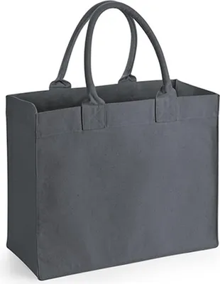 Immagine prodotto di Westford Mill W608 | Borsa in tela Resort 41x34x18 cm - Colore: Grigio Grafite - Dimensioni: 41 x 34 x 18 cm