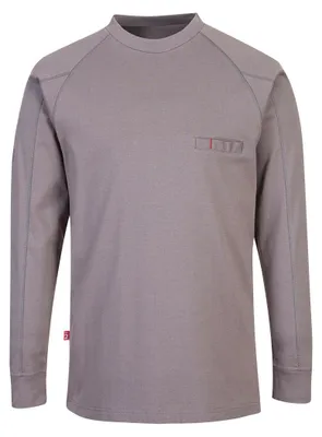 Image de Sweat Col Rond Antistatique Fr Couleur : Gris Taille Xl - Portwest
