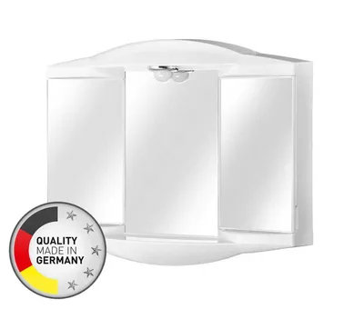 Produktbild von Spiegelschrank - Badspiegel - Badezimmerschrank - Badezimmerschrank mit Spiegel - 62x53x18cm - JOKEY Chico GL