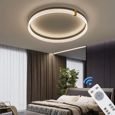 Produktbild von LED Deckenleuchte mit Fernbedienung oder Handy-App Lichtfarbe/Helligkeit einstellbar TY4567-6Y