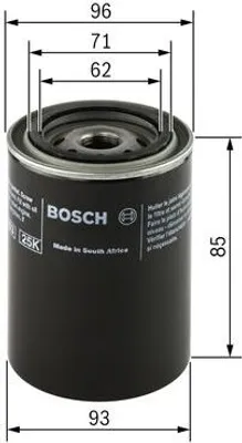 Produktbild von Bosch Ölfilter 0 451 103 219