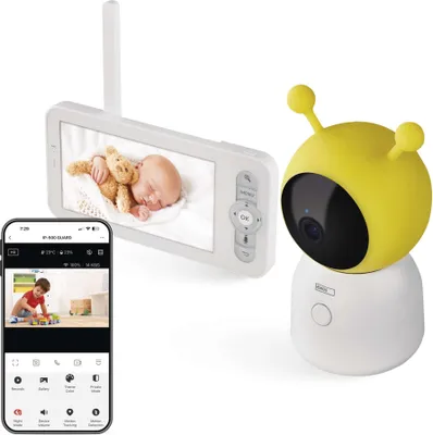 GoSmart Rotierende Baby Kamera IP-500 GUARD mit Monitor und WiFi