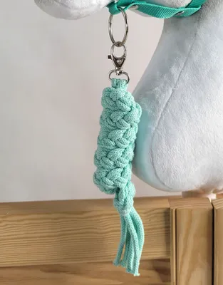 Obrázek produktu pro Uzel pro hračku "Hobby Horse" vyrobený ze šňůrky – barva: mátová