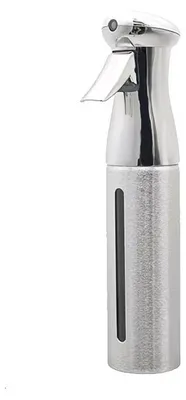 Produktbild von Hochdruck Sprühflasche 300ml Kontinuierlicher Sprühnebel Wassersprüher, silber