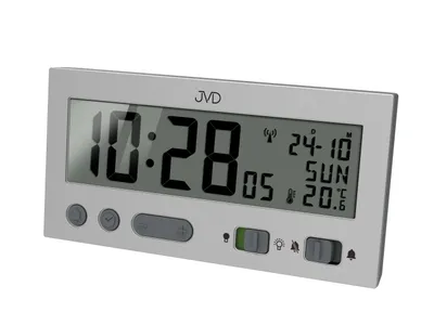 Produktbild von Funkgesteuerter Wecker JVD RB9410.1, 13cm