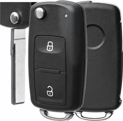 Image de Housse de télécommande pour clé de voiture, VW Golf, Polo, Transporter, Coccinelle, Touran