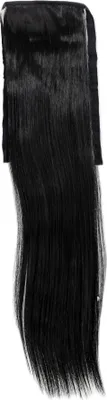 Produktbild von WIG ME UP Haarteil Schwarz, glatt, Bändchen, YZF-TS18-1