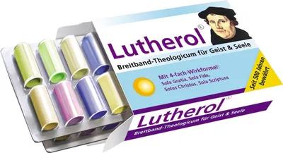Produktbild von Lutherol, Geschenkbox (imitiert Arzneimittel-Schachtel)