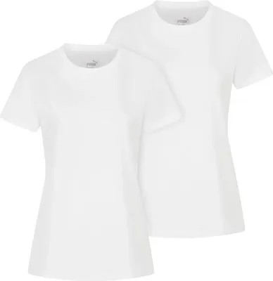 Produktbild von Puma Base White 2er-Pack Damen-T-Shirts - L