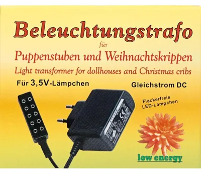 Produktbild von SELVA Beleuchtungstrafo für Weihnachtskrippen