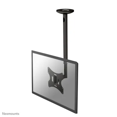 Image de Neomounts FPMA-C060BLACK Support écran/TV plafond 10-40" - h 60-85 cm