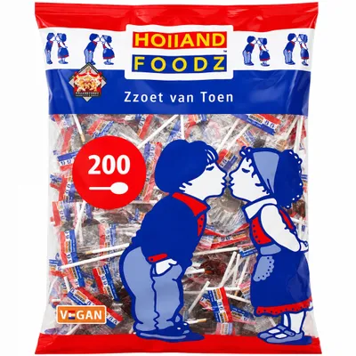 Produktbild von Holland Foodz | Lollipopz | Cola | 10 x 200 Stück