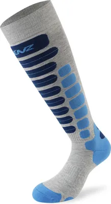 Produktbild von Lenz Skiing 2.0 Socken Farbe: Grau/Blau, Grösse: 39-41