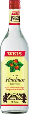 Produktbild von Weis Haselnuss  38% Vol. (1x1l Flasche)