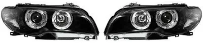 Immagine prodotto di Set di fari Diederichs design E46, 03-06 vetro chiaro/nero
