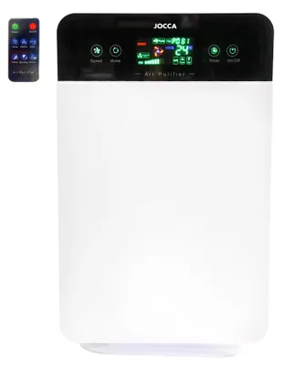 Imagen del producto de Purificador de aire - Filtro triple y luz UV - Iones negativos - Temporizador - Blanco