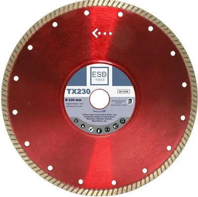 Produktbild von Diamanttrennscheibe TX230 - Ø 230 mm - 22,23 mm Bohrung