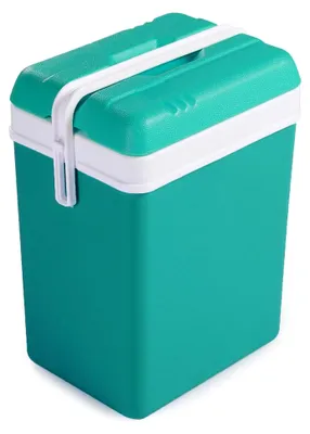 Produktbild von Ondis24 Kühlbox Promotion Blau/Grün Kühltasche für Camping und Picknick aus Kunststoff