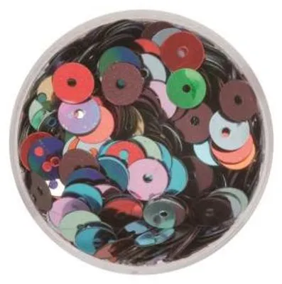 Image de Glorex Paillettenscheiben 6 mm 7 g, mélange