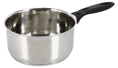 Image de Casserole, en acier inoxydable, gris, 20 cm