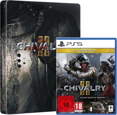 Produktbild von Deep Silver Chivalry 2 Steelbook Edition, PlayStation 5, Multiplayer-Modus, M (Reif), Physische Medien
