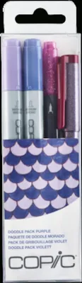 Produktbild von Copic Doodle Pack violett 4St
